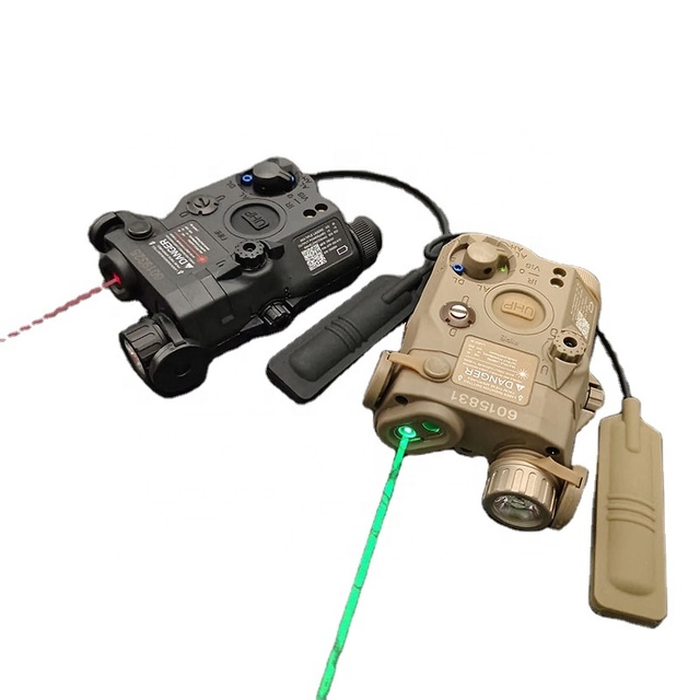 LWXC Tactical Battery Box PEQ 15 Green Laser White Light and IR Fill Light PEQ PEQ-15 Pointer Laser