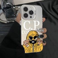 Coque de Téléphone Portable Antichoc en PC Rigide avec Dessin Animé CP Company OEM pour iPhone X Xs Xr 11 12 13 14 15 16 16E Pro Max Plus