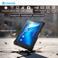 Tablette industrielle anti-explosion personnalisée pour mines de charbon, 4 Go + 64 Go, double caméra, Wi-Fi, zone dangereuse, certifiée ATEX, IP68