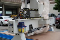 JIYU-Máquina enrutadora anidada CNC, línea de producción de muebles, panel de gabinete de oficina, máquina para fabricar muebles de madera