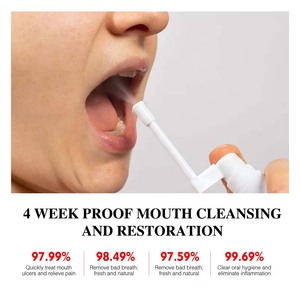 Enjuague Bucal Avanzado para el Tratamiento de las <span class=keywords><strong>Aftas</strong></span>, Desarrollado Clínicamente, Aliento Fresco, Uso Diario, Protege las Superficies Mucosas, Alivia el Malestar - Product Image 6