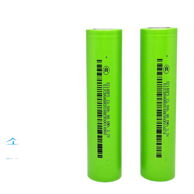 3.2V 15Ah 32140 Cylindrical Lithium Iron Phosphate Battery 15000mAh LiFePO4 LFP for Electric Tools and Home Appliances