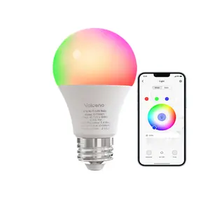 Lampadina LED Wifi intelligente controllo vocale lampadina Wireless RGBW lampadina LED Wifi