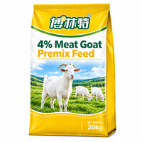 Prémélange à 4 % pour moutons et chèvres - Formule nutritionnelle complète avec vitamines et minéraux essentiels, service d'alimentation OEM professionnel