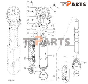 400679 Hydraulische Brekerafdichtingsset Voor <span class=keywords><strong>Rammer</strong></span> E63 <span class=keywords><strong>E64</strong></span> Hydraulische Hamerreparatieset - Product Image 6
