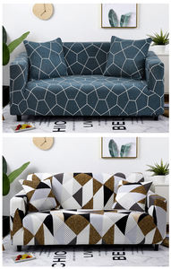 QY nuova vendita calda Nordic INS style soggiorno copridivano copridivano a forma di L copridivano elastico frattale elastico - Product Image 6