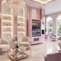 Distributeur automatique de snacks et de boissons, écran tactile intelligent de 22 pouces, pour les lieux publics
