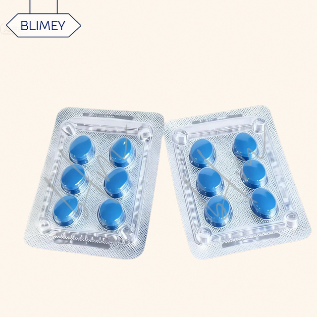 OEM Blue Male Maca Tablets Supplement Horny Goat Weed Tribulus Terrestris Turkesterone Maca Tablets for Boost Energy