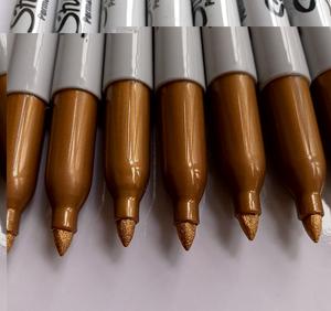 金属ゴールドとシルバー<span class=keywords><strong>Sharpie</strong></span>永久マーカーペン - Product Image 2