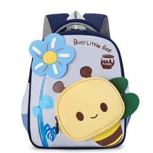 School <b>Backpack</b> Fun Animal Design Children's School <b>Backpack</b> New Style Wear-Resistant Nylon Fabric with Zipper Closure <b>Students</b> - Product Image 4
