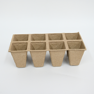 Bandejas de Pulpa Biodegradable Orgánica para Viveros, Diseño Personalizable, Bandejas de Germinación para Uso en Granjas Orgánicas y Centros de Jardinería - Product Image 1