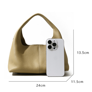 Sac à main en cuir véritable de marque de créateur en gros personnalisé Petit sac à bandoulière chic de luxe pour femmes Mode quotidienne Porte-monnaie tendance - Product Image 2