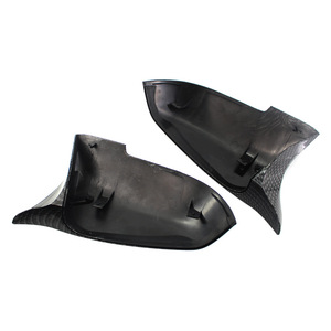 Carcasa de espejo retrovisor de fibra de carbono para Bmw Serie 5 F10 F18 14-17, juego completo de material ABS - Product Image 4