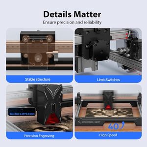 Machine de gravure <span class=keywords><strong>laser</strong></span> Swift 7W avec plaque en nid d'abeille F2N et mandrin <span class=keywords><strong>rotatif</strong></span> R8 Pro et graveur <span class=keywords><strong>laser</strong></span> à rouleaux pour bois, métal, PU - Product Image 3