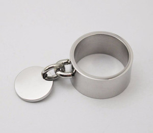 316L Stainless Steel Women Jewelry 10mm Wide Cocktail Can Engrave <strong>Ring</strong> Polish Silver Color Round Charm <strong>Rings</strong> <strong>Size</strong> 6 7 8 9 10 <strong>11</strong> - Product Image 6