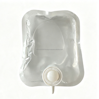Sacs en plastique PE transparents écologiques et recyclables de 800 ml à 1,5 L avec valve anti-fuite pour recharge de savon liquide domestique personnalisé