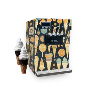 Brenu fabbricazione automatica Flavorama prezzo commerciale robot vendita gelato Glace Maker macchina per le imprese