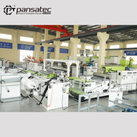 Machine à film bulle Pansatec LDPE LLDPE, ligne de production de feuilles en rouleaux à haute productivité personnalisée à 2 couches