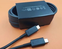 Chargeur rapide USB C PD 45W 5A avec câble de 1 m, prise US, adaptateur de charge super rapide pour smartphones, tablettes, ordinateurs portables