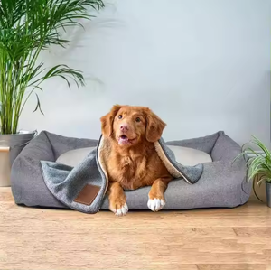 Solid Animal Pattern <span class=keywords><strong>XL</strong></span> Pet <span class=keywords><strong>Bed</strong></span> Camas de espuma viscoelástica para perros con beneficios ortopédicos y cubiertas lavables - Product Image 1