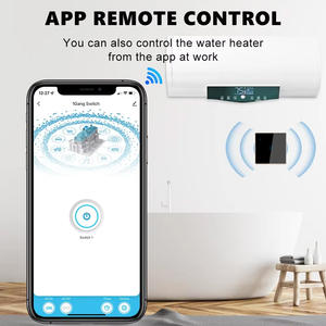 Interruptor Táctil Inteligente LangYeao 20A 40A, Estándar EU/UK, 4000W 8000W WiFi para Calentador de Agua/Caldera con Marco de Aluminio, Compatible con Tuya - Product Image 3