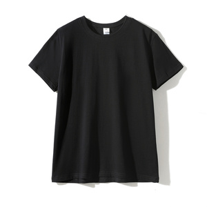 Camiseta Deportiva Personalizada OEM/ODM para Hombre, 180 Gramos, 100% Algodón, Diseño Sólido, Transpirable, Color Negro y <span class=keywords><strong>Blanco</strong></span> - Product Image 5