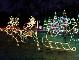 Lampe d'extérieur led, grande taille, renne avec manches, lumière blanche chaude, vacances, noël - Product Image 6