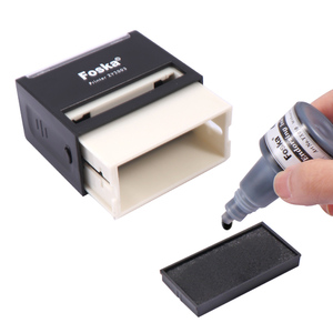 <span class=keywords><strong>Sello</strong></span> de Goma Autoentintable FOSKA <span class=keywords><strong>con</strong></span> Múltiples Opciones de Color de Tinta <span class=keywords><strong>y</strong></span> Fuentes, <span class=keywords><strong>Fecha</strong></span> de Caducidad, para Direcciones de Retorno, Nombres, Depósitos Bancarios <span class=keywords><strong>y</strong></span> Más - Product Image 2