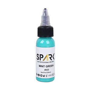 Spark Atacado Personalizado 30ML Não-tóxico Cosméticos Profissionais Pele Fabricantes Tatuagem Caneta Maquiagem Permanente Conjunto com Tinta