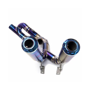 Sistema de escape de titanio para motocicleta de carreras - Product Image 4