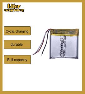 Công suất cao di động 503030 pin lithium polymer với 3.7 V 500mAh với ba dòng - Product Image 2