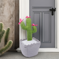 Haute qualité créatif Cactus jouet arrêt de porte décoration de la maison peluche sable tissu arrêt de porte Cactus forme pot de fleurs bouchon de porte