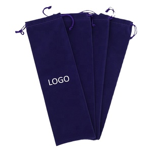 Emballage et rangement de bijoux avec cordon de serrage dans diverses couleurs et tailles, sacs en velours - Product Image 2