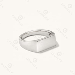 Anillo de Plata de Ley 925 para hombre, venta al por mayor, Gemnel - Product Image 3