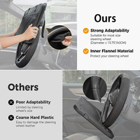 Porte-siège Auto multifonction et Portable 3 en 1, pour écrire au volant, plateau à manger, siège arrière de voiture, support d'ordinateur Portable, pour enfants