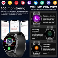 Reloj Inteligente BWS200 con Medición de Presión Arterial, Brazalete Inflable, NFC, Transmisión de Voz, Atención Remota, Compartir Datos, Temperatura Corporal, Recordatorio de Llamadas