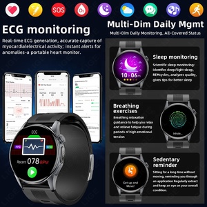 Reloj Inteligente BWS200 con Medición de Presión Arterial, Brazalete Inflable, NFC, Transmisión de Voz, Atención Remota, Compartir Datos, Temperatura Corporal, Recordatorio de Llamadas - Product Image 3