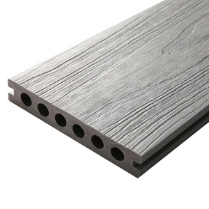 Planches de <span class=keywords><strong>terrasse</strong></span> en WPC à grain de <span class=keywords><strong>bois</strong></span> brossé, modernes et étanches, pour l'extérieur, idéales pour le jardin, la cuisine, la salle de bain et le salon (OEM) - Product Image 2