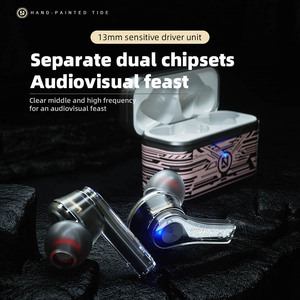 Auriculares Bluetooth Transparentes <span class=keywords><strong>para</strong></span> Juegos TS200, Compatibles con Color Personalizado, Reducción de Ruido, Micrófono <span class=keywords><strong>para</strong></span> Llamadas, Auriculares Inalámbricos Estéreo HIFI - Product Image 6