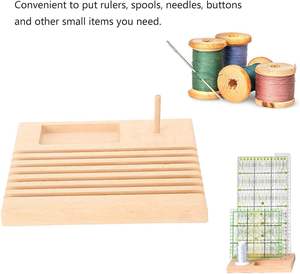 Estante <span class=keywords><strong>de</strong></span> <span class=keywords><strong>Madera</strong></span> <span class=keywords><strong>para</strong></span> Manualidades, Herramienta <span class=keywords><strong>de</strong></span> <span class=keywords><strong>Costura</strong></span>, Organizador <span class=keywords><strong>para</strong></span> Tejer y Manualidades, <span class=keywords><strong>Regla</strong></span> <span class=keywords><strong>para</strong></span> Acolchar - Product Image 6