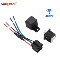 Traceur GPS SinoTrack 4G pour voiture, modèle ST-907L, petit relais, dispositif de suivi GPS en temps réel avec coupure moteur