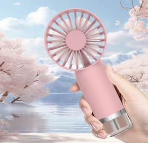 Tốt Nhất Bán Tay <span class=keywords><strong>Fan</strong></span> Nước Sương Mù <span class=keywords><strong>Mini</strong></span> Xách Tay Có Thể Sạc Lại USB Pin Làm Mát Không Khí Tạo Độ Ẩm Cầm Tay Phun Sương Quạt Làm Mát - Product Image 6