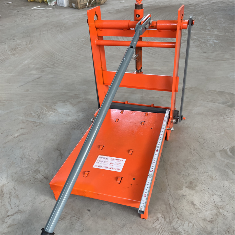 Máy cắt gạch thủ công bán chạy trực tiếp từ nhà máy, dễ di chuyển, công cụ cắt độ chính xác cao cho vật liệu xây dựng