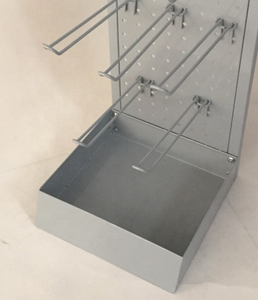 Estante de exhibición de batería de tablero de clavija de Metal moderno personalizado soporte de accesorios con gancho para estante de herramientas eléctricas - Product Image 4