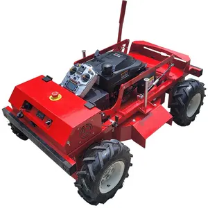 9HP Verbesserte Version Radtyp 4WD Roboter Rasenmäher Zero Turn Rasenmäher mit Elektro start