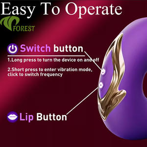 Damen G-Punkt Klitoris-Masturbator 3-in-1 Lippen-Einführung 100% Wasserdicht Multi-Frequenz-Vibration Orgasmus Rosen-<span class=keywords><strong>Vibrator</strong></span> - Product Image 6