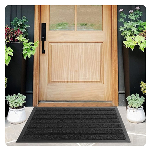 Tapis de porte en caoutchouc durable et lavable, tapis familial personnalisé, tapis de porte facile à nettoyer - Product Image 6