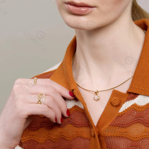 <span class=keywords><strong>Collana</strong></span> <span class=keywords><strong>Sottile</strong></span> Minimalista Gemnel in <span class=keywords><strong>Argento</strong></span> 925, Girocollo Statement per Uso Quotidiano e Stratificazione - Product Image 3