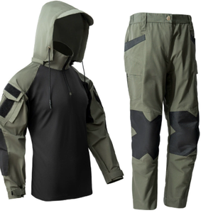 Chine Xinxing Chemise de grenouille de 3e génération pour hommes-Haut d'entraînement camouflage tactique à manches longues en mélange de poly-coton durable - Product Image 5