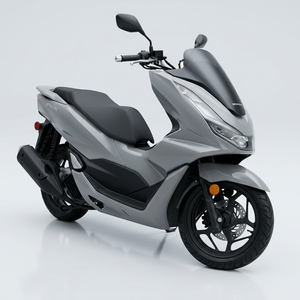 ข้อเสนอขายส่งที่ดีที่สุด สกู๊ตเตอร์ PCX สีเทา ดีไซน์ทันสมัย ใหม่เอี่ยม - Product Image 1